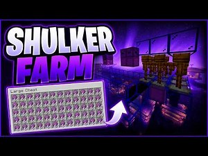 How To Make the Easiest Shulker Farm | Bedrock Edition