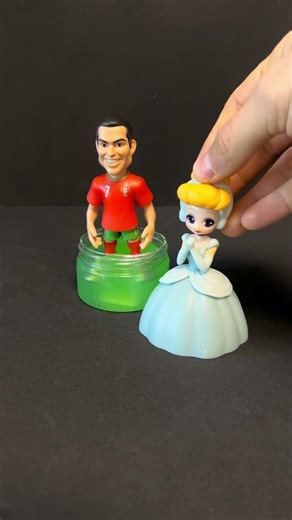 Satisfying With Unboxing & Review Cristiano Ronaldo and Disney Dolls Toys l ASMR Videos Shorts