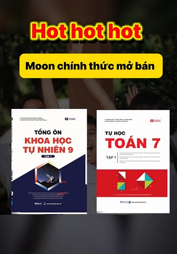 Mở bán sách Khoa học tự nhiên 9 và Tự học toán 7