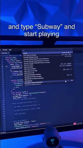 How to Play Subway Surfers Directly Inside VS Code ​#VSCode #DeveloperTools #tech #SubwaySurfers