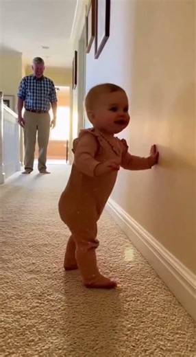 CCTV Catches Baby Almost FALL… Then Grandpa Runs Crying with Joy 😭✨