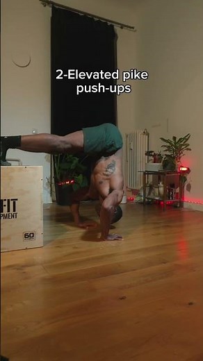 Handstand pushups tutorial #hspu