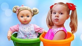 394K views · 6.9K reactions | Diana Pretend Play Babysitting Cry Baby Dolls _ Nursery Playset Girl Toys#5436 | Clare Dickens | Facebook