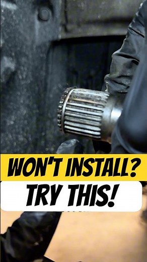 The CV Axle Hack You’ll Wish You Knew Sooner 🤯 #mechanic