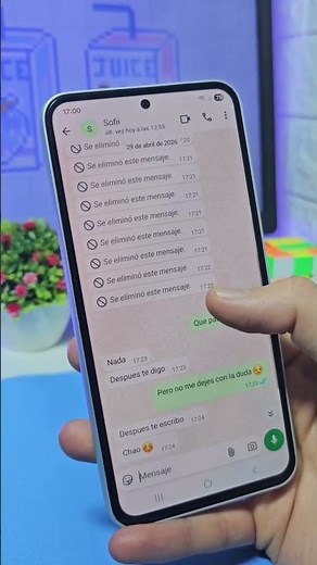 Como recupera mensajes eliminados de WhatsApp