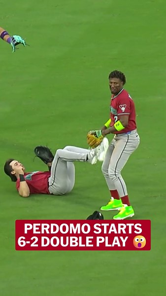 That's certainly one way to turn a double play 😅