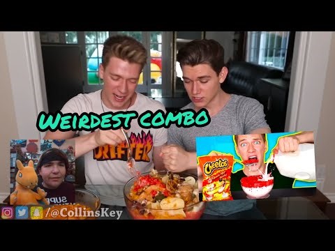 Gamin Thunder Reactions: Collins Key Weird Food Combination (THAT PEOPLE ACTUALLY LIKE)