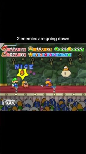 using the final move #papermario #gaming