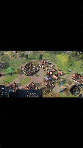 Age of Empires 4 - 1v1 Knights templar vs House of Lancaster Fast Win | Multiplayer Gameplay