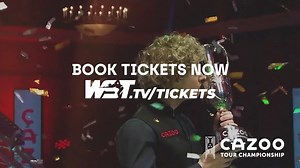 Eight of the world's best snooker players head to Llandudno for the Cazoo Tour Championship. BOOK NOW! | WST