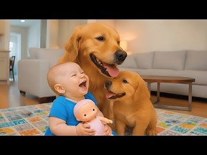 Adorable Moments of Dogs Babysitting Babies 🥰 Baby and Dog Videos 🐶