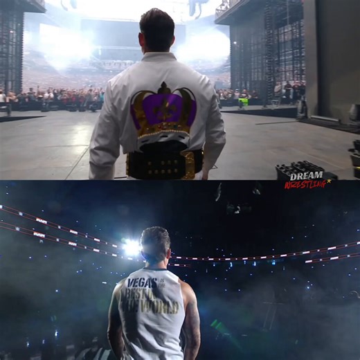 CM Punk’s new entrance hits different • Backstage live cam View angle • No graphics just a black screen• Crowd chanting “It’s Clobberin’ Time”• Them the Music hitsPUNKER Aura farming 😮‍💨