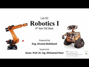 Robotics Lab - Part 1/6 - Introduction