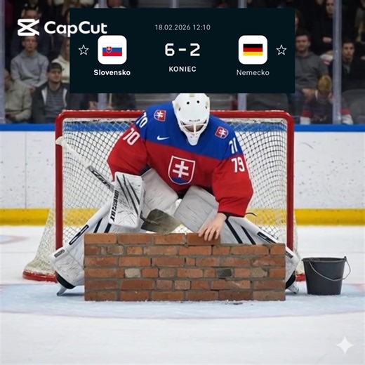Keď Slovensko zapne „playoff mód“ 🇸🇰🔥 Dnešný zápas? Dominancia od začiatku do konca. 6:2 a bez debaty. Takto sa bojuje za krajinu! 💪🥅 Kto bol podľa teba hráč zápasu? 👇 #Slovensko #olympiada2026 #Hokej #SVKvsGER #shorts