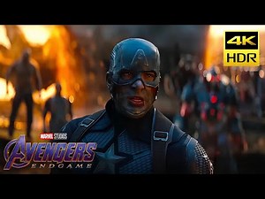 Avengers Endgame Final Battle "Avengers Assemble" Scene 4K | Avengers Endgame (2019) Movie Clip