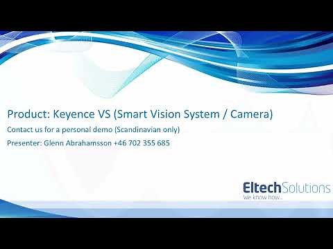 Keyence VS Width - Angle - Vision Dashboard