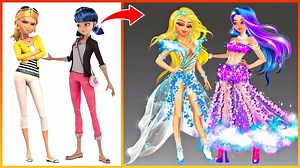 26K views · 626 reactions | What would Ladybug & Queen Bee look like in cloud and galaxy themed outfits? #art #disney #GlowupTransformation | Cartoon GlowUp | Facebook