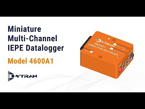 NEW! Dytran Multi-Channel Data Logger: VibraCorder™ Model 4600A1