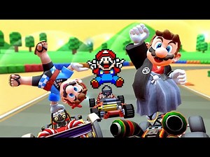 Mario Kart Tour - All Mario Tour Characters, Karts & Gliders