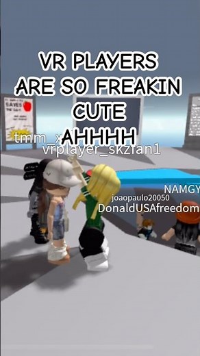 CUTEST VR PLAYER AHHH 🥹😭