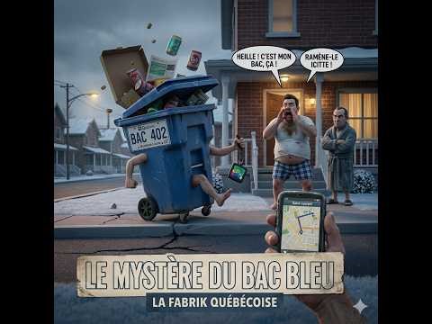 ♻️🕵️ Le Mystère du Bac Bleu — Chanson folklorique québécoise | La Fabrik Québécoise