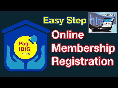 HOW TO APPLY Pag-IBIG NUMBER ONLINE REGISTRATION IN EASY STEP