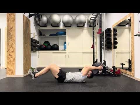 Dead bug to Hollow + Pull over ISO