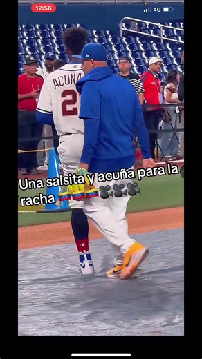 Ronald Acuña Jr. Dancing Salsa During Baseball Game
