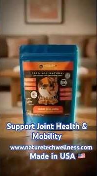 Glucosamine improves joint health. #naturetechwellness #cbdforpets #petwellness #hempforpets #cbd