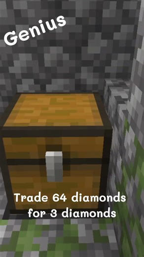 Open the chest - Minecraft Ep.3 #shorts #minecraft