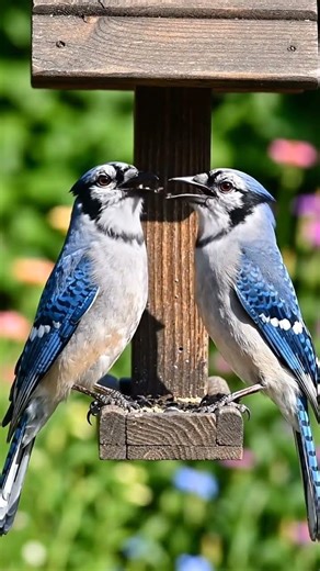 beautiful blue Jay video/birds video #birds #bluejay #shorts