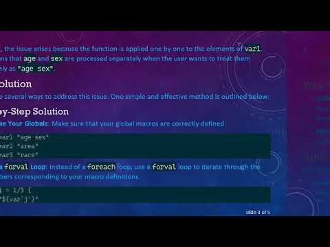 Looping Through Global Macros in Stata