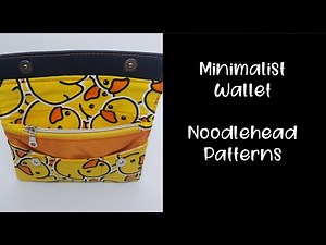 Let's Sew the Minimalist Wallet - Sewing Tutorial