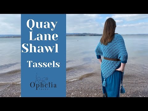 HOW TO MAKE TASSELS AND HOW TO ADD THEM / Crochet Tassel Tutorial