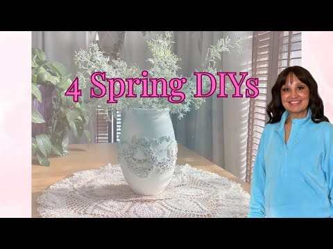 Simple Spring DIYs | Creative Craft Projects for the Season
