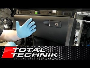 Dépose de la boite à gants Audi A4 B6