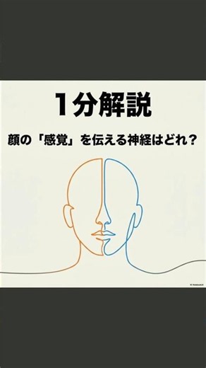 脳神経をマスター！三叉神経と顔面神経を見分けるコツ【介護福祉士国家試験】