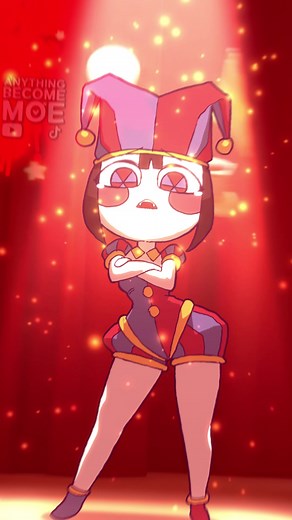 Ankha Dance 2024 Full Music Video | Pomni Dance GIF