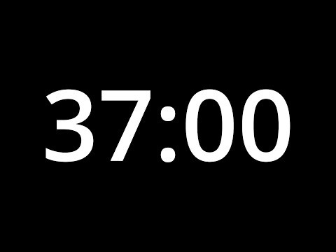 37 Minute Timer