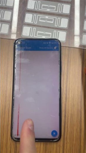 RFID handheld scanner for warehouse or asset management long range reading