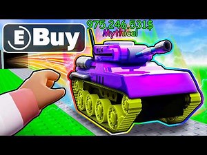 😰 WE BUILT A SUPER TANK FACTORY in ROBLOX + Fixplay!