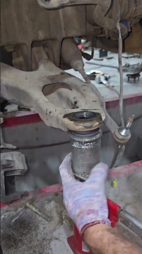 Gmc ball joint replacement guide #automobile #mechanic #automotivetools