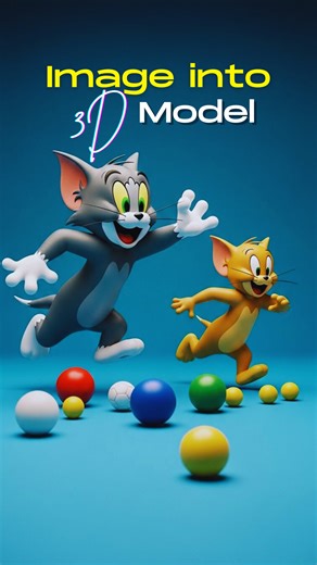 Want the fastest way to turn any image into a 3D model? Go to Chat3D.ai, upload a reference photo and add a simple prompt. In just seconds, you'll get a fully generated 3D model you can tweak by chatting with the tool, change the shape, style or fine details until it's perfect. Then download it instantly for games, renders or even 3D printing. Follow for more quick AI tutorials. #aitools #ai #tech #3dImage