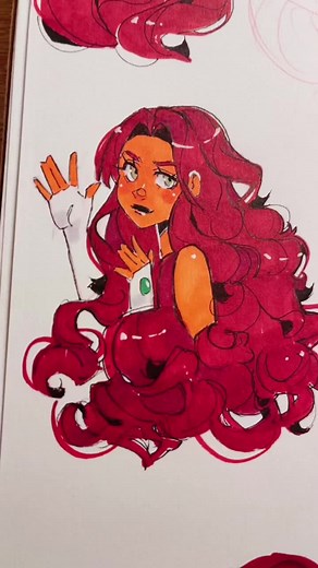 Starfire Bikini Transformation in Teen Titans Go