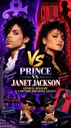 🔥The Untold Story of Prince & Janet Jackson’s Rivalry