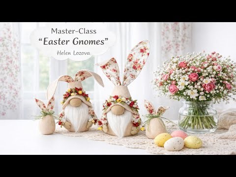 Easter Gnome Sewing Tutorial | DIY Handmade Easter Gnome (Step by Step)