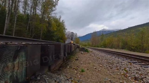 Live on location with @lerrophotography on the @whitepassrailroad in Skagway Alaska this morning. #trb_express #whitepass #whitepassandyukonroute #rsa_theyards #railroad #steam #steamlocomotive #railroads #railroads_of_the_usa | Big Diehl Photography