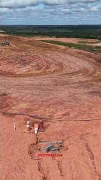 Incredible trash mountain and the piping for flammable and toxic gases #gases #trash #waste