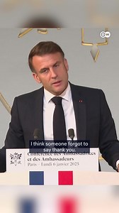 French President Emmanuel Macron is under fire for his remarks that African nations "forgot to say thank you" to France for its decade-long military deployment to fight Islamist insurgents. | DW News