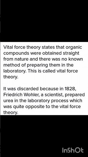 Vital force theory